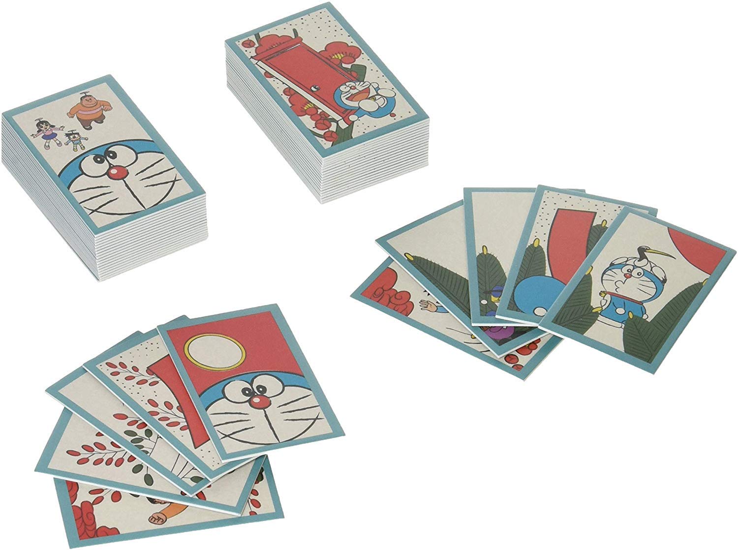 ENSUKAI Doraemon Playing Cards Hanafuda Japanese Traditional Card